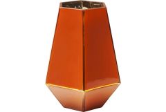 Vase Art Pastel Red