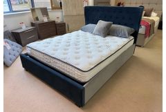Kensington - King Size End Lift Ottoman Divan Set - Clearance