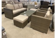 Key West - Lounge Garden Set, Rattan - Clearance