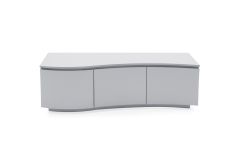 Leonie - TV Cabinet Matt Light Grey with LED