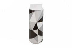 Black, Grey & White Vase 