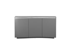 Leonie - Sideboard Matt Graphite Grey with LED