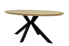 Maeve - Oak Oval Dining Table 220cm