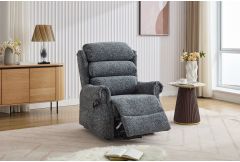 Maisie - Dual Riser Recliner - Fabric Stormcloud