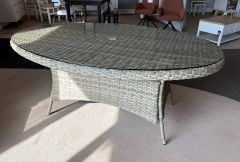 Marseille - Oval Garden Dining Table - Clearance