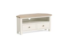 Country Coconut White - Corner TV Unit