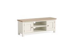 Country Coconut White - Large TV Unit