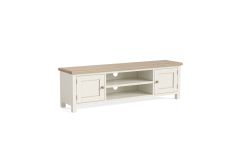 Country Coconut White - Extra Large TV Unit