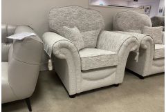 Miranda - Petite Seat Armchair with Armcaps - Clearance