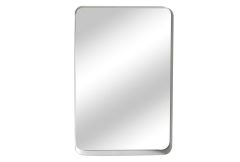 Mirror Collection - Iron Framed White Mirror