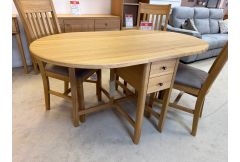 Modena - Drop Leaf Dining Table - Clearance