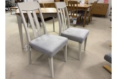 Molina - Set of 2 Slat Back Dining Chairs - Clearance (4 Available)
