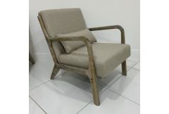 New Inca - Armchair in Oatmeal Linen