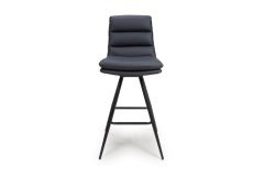Nobo - Black Swivel Bar Chair