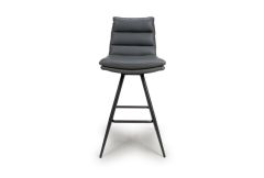 Nobo - Grey Swivel Bar Chair