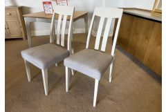 Molina - Set of 2 Slat Back Dining Chairs - Clearance (4 Available)