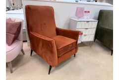 Pip - Accent Chair in Rust - Clearance