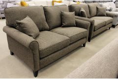 Pollina - 3 & 2 Seat Sofas in Mocha - Clearance