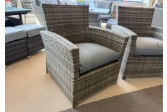 Rattan Garden Armchair - Clearance