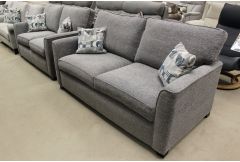 Rhodes - 3 & 2 Seat Sofa in Mid-Grey - Clearance