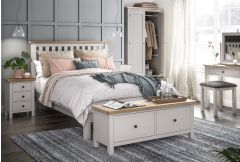 Country Oak Stone Grey - Bedroom Collection