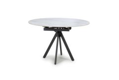 Rotana - White Rotating 1.2m Dining Table