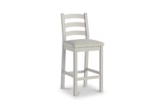 Saffron - Bar Stool with Grey Cushion