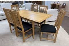 Sardinia - 6 Seat Extending Dining Set - Clearance