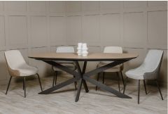 Sian - Dining Chair - Biscuit