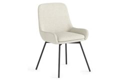 Sloane - Evie Ivory Boucle Dining Chair