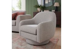 Spencer - Swivel Accent Chair - Natural