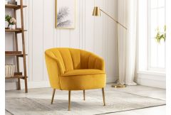 Stella - Accent Chair in Apricot