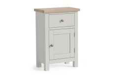 Country Oak Stone Grey - Telephone Cupboard