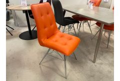 Theo - Dining Chair in Orange - Clearance
