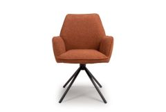 Dining Chair - Rust Boucle Uno Chair