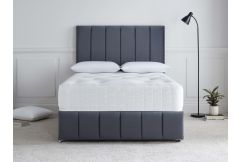 Wool Luxury 1500 - Platform Top Non Drawer Divan Set 24" Headboard