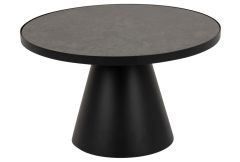 Zinc - Black Top Coffee Table - Clearance