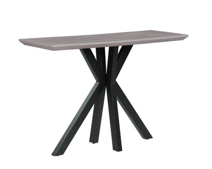 Maeve solid shop wood console table